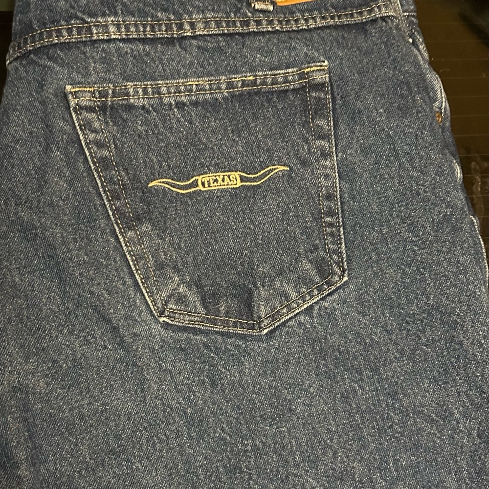 The University of Texas Big and Tall Blue Denim Jeans
